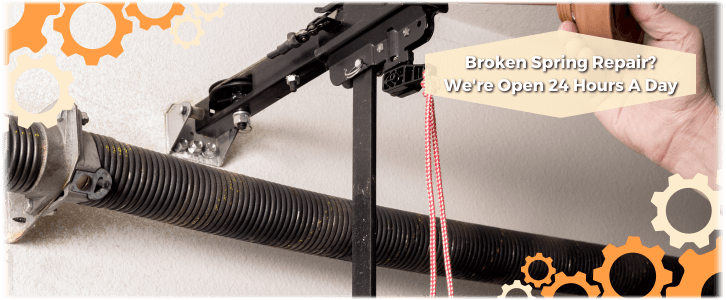 Broken Garage Door Spring Repair Cedar Park